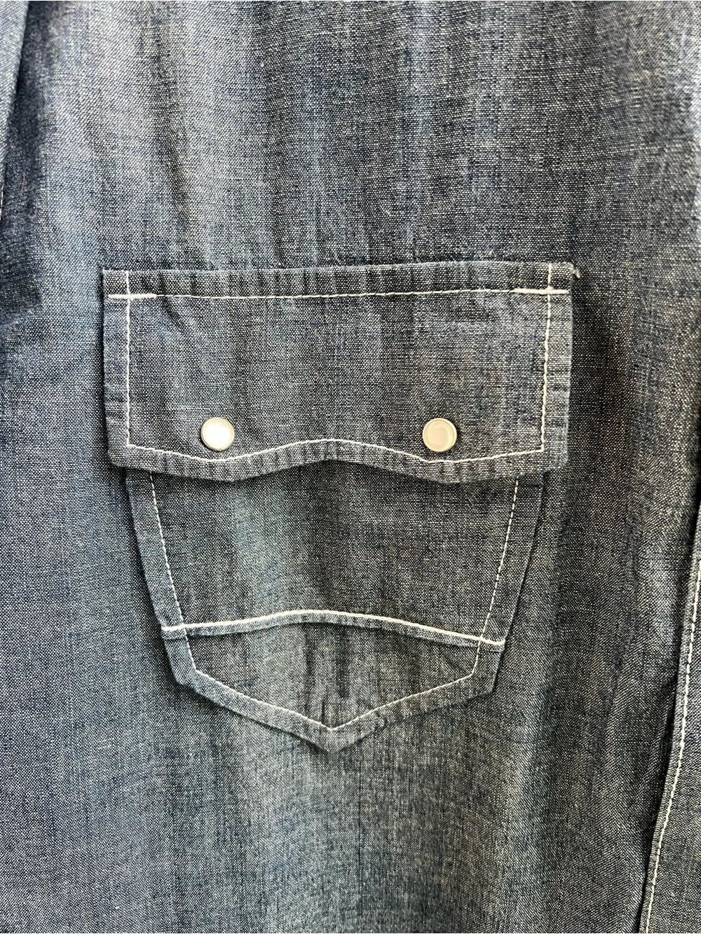 Levi’s Blanket Lined Chambray Western Shirt Jacket Men’s XL